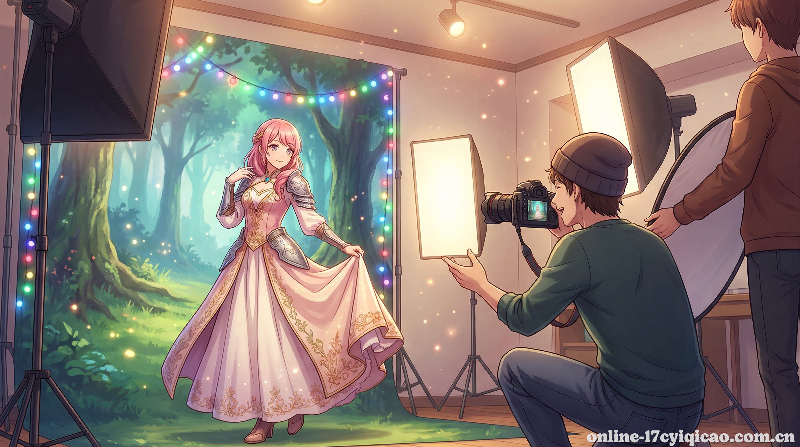 17c一起草案例-Cosplay影像拍摄